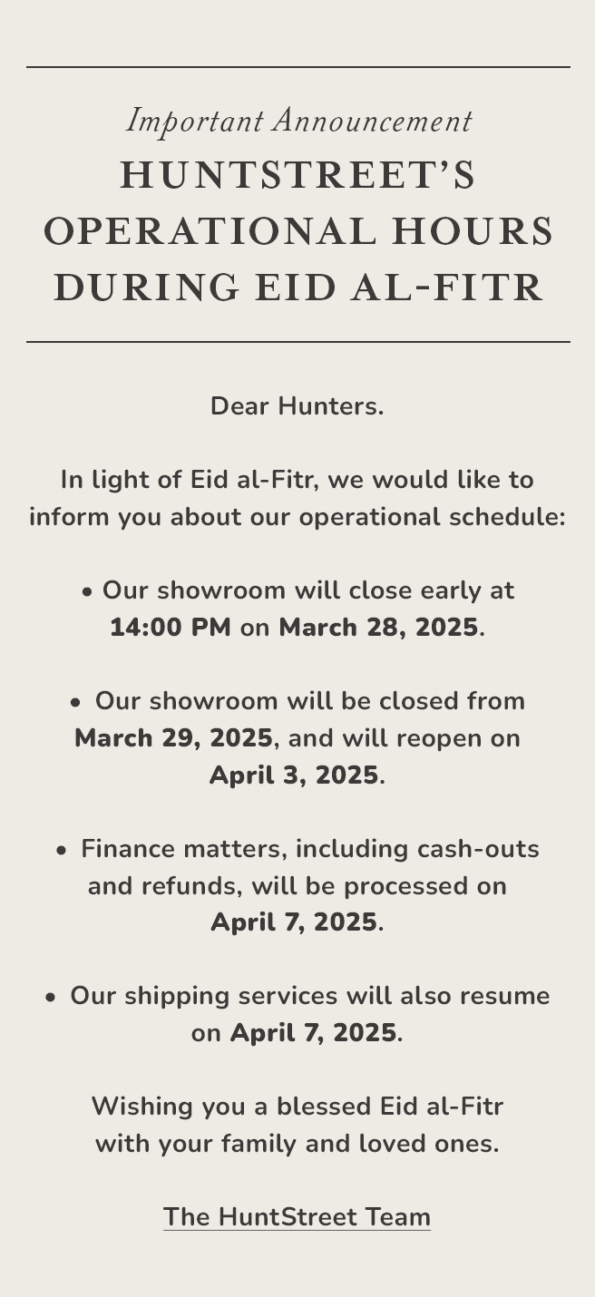 Operation Hour Announcement