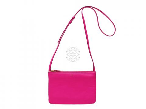 celine trio bag pink