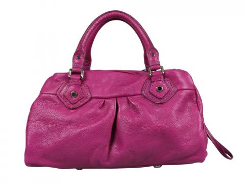 Sell Marc by Marc Jacobs Classic Q Groove Satchel - Fuchsia