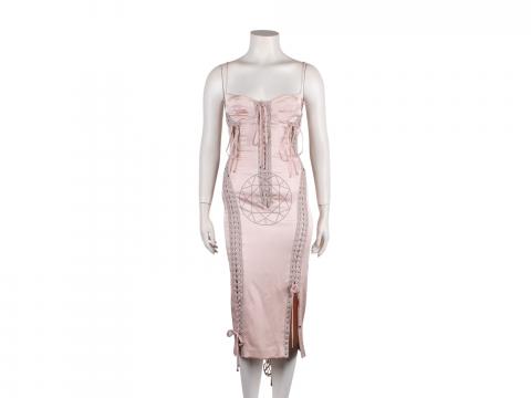 slip dress with corset