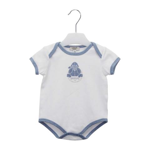 armani baby onesie