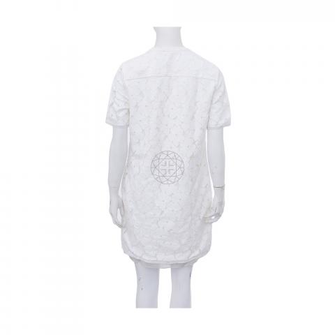 chinese dress ladies Marguerite White Lace Dip Hem Midaxi Dress  Frock and Frill