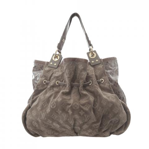 Louis Vuitton Brown Suede x Patent Irene Coco Hobo Bag 67lk322s