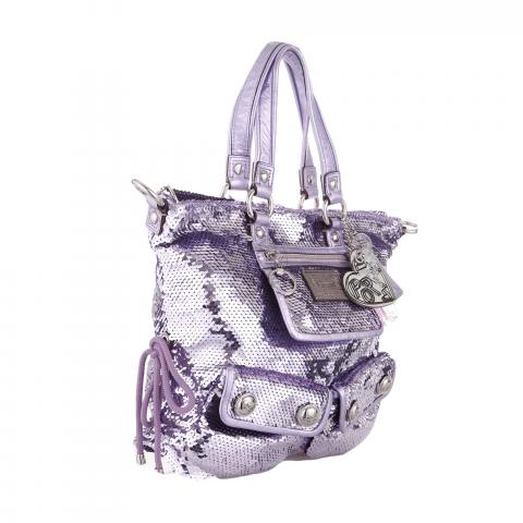 Coach | Bags | Coach Poppy Pink Sequin Limited Edition Handbag | Poshmark