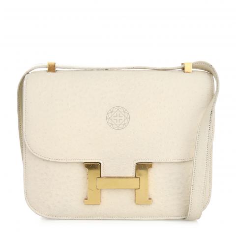 Sell Hermès Vintage Whale Constance 24 Bag - Off-White