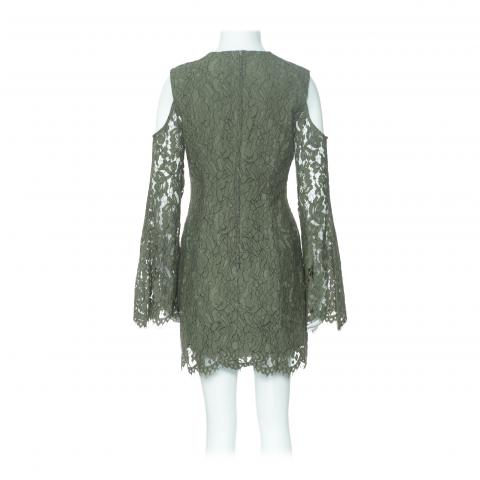 keepsake the label green dress Keepsake green side cutout dress