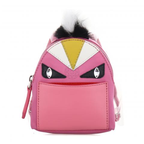 Fendi Embossed FF Help Bag Charm - Pink Clutches, Handbags - FEN296314 |  The RealReal