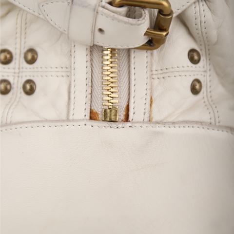 Louis Vuitton Rivet White Leather ref.250517 - Joli Closet
