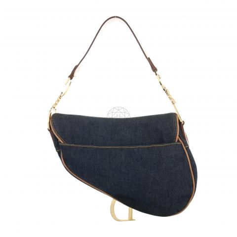 Christian Dior vintage light denim saddle bag - AGL2307 – LuxuryPromise