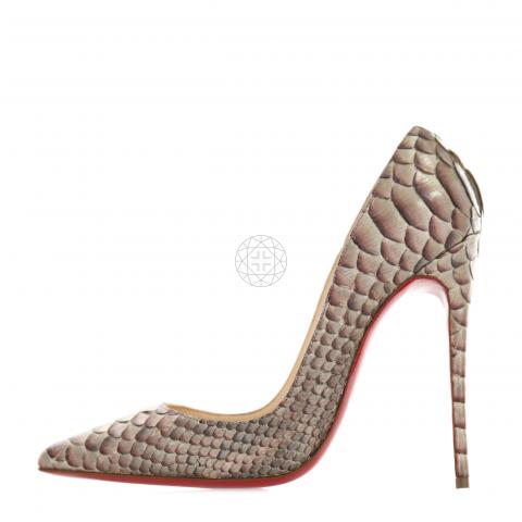 Christian louboutin so kate on sale python