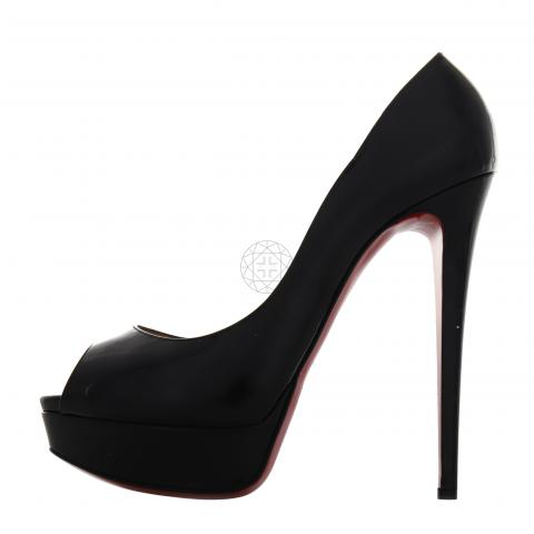 Patent Leather Platform Pumps in Black - Christian Louboutin