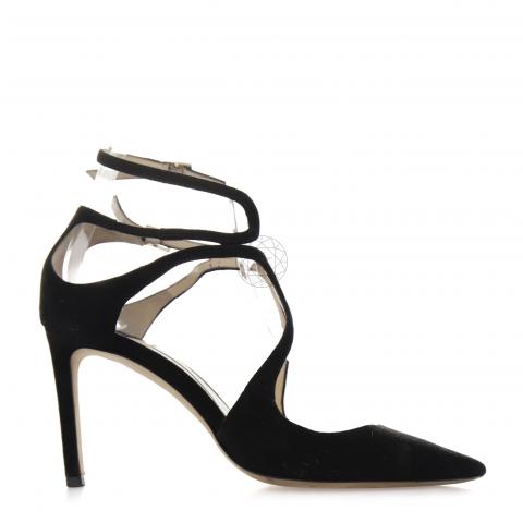 Jimmy choo lancer hot sale black suede