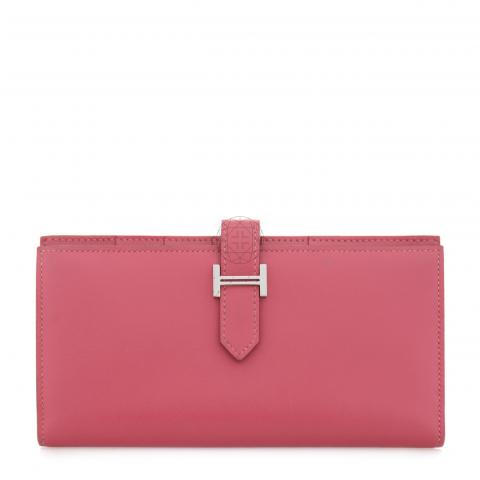 Sell Hermès Bearn Wallet - Pink 