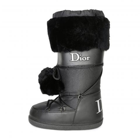 Sell Christian Dior Moon Boots - Black 