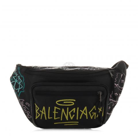 waist bag balenciaga graffiti original