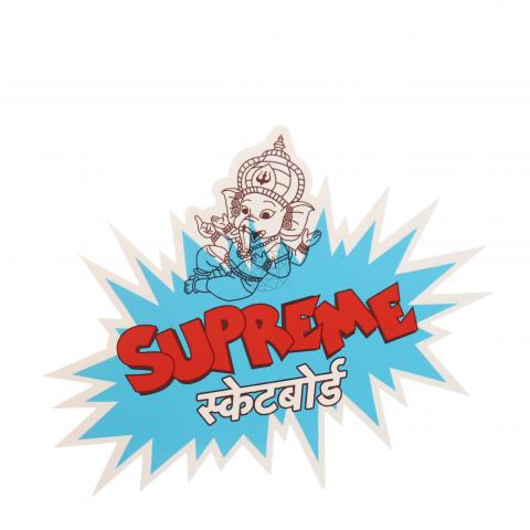 Supreme shop elephant sticker