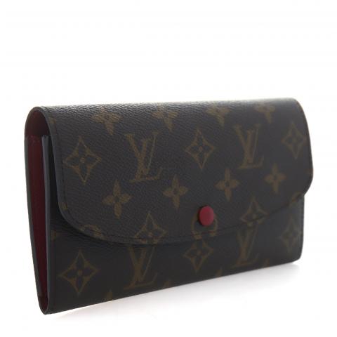 Louis Vuitton Emilie Wallet new LV Brown Leather ref.193967 - Joli Closet
