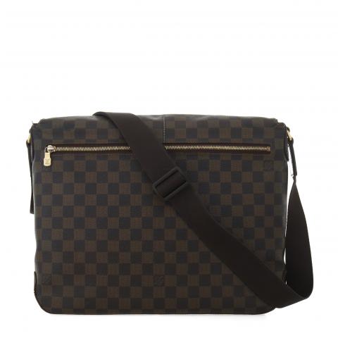 LV) LEVOGUE cowhide leather messenger bag By Delta Leather Company