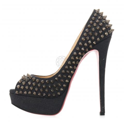 Christian louboutin lady peep spikes uk 2. 150 - Depop