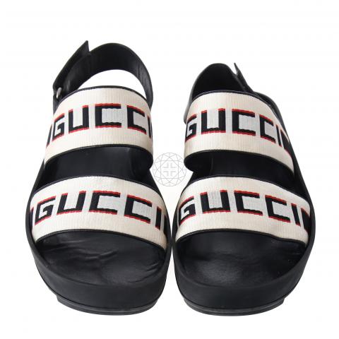 Gucci stripe sales strap sandal