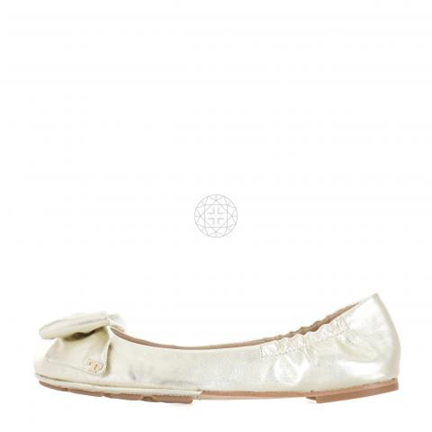 Sell Tory Burch Divine Bow Driver Ballet Flats - Gold 
