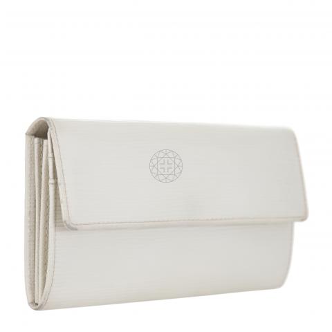 Leather wallet Louis Vuitton White in Leather - 24964124