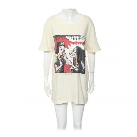 Sell Gucci Snow White Printed T Shirt Off White HuntStreet