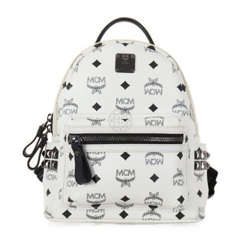 Sell MCM Mini Stark Side Studs Backpack White HuntStreet