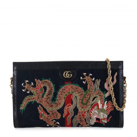 Sell Gucci Dragon Embroidered Ophidia 