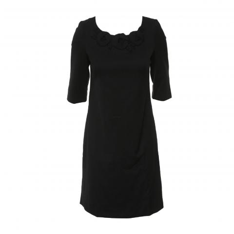 rebecca taylor black dress Rebecca Taylor Women's Textured Smock Dress main image 0
