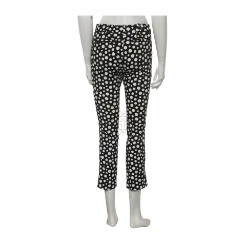 Louis Vuitton Rare Red Monogram Yayoi Kusama Dots Leggings sz 38 For Sale  at 1stDibs