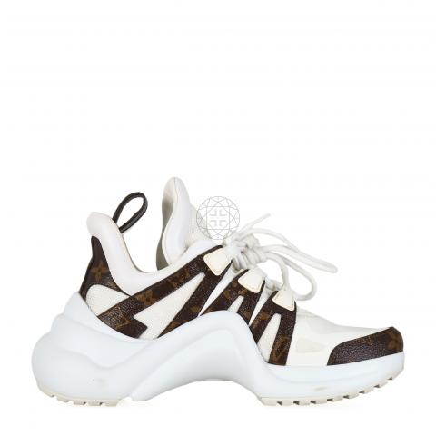 Louis Vuitton® LV Archlight Sneaker White. Size 40.0