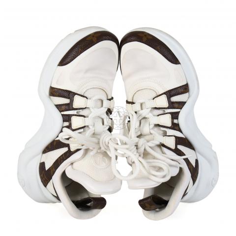 Louis Vuitton® LV Archlight Sneaker White. Size 40.0