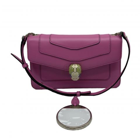 Exotic leathers clutch bag Bvlgari Purple in Exotic leathers - 25685274