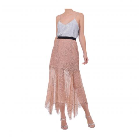 Sell Louis Vuitton Laser Cut Lace Skirt - Pink