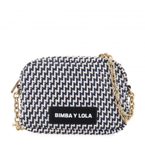 Crossbody bag Bimba y Lola Black in Suede - 31828282