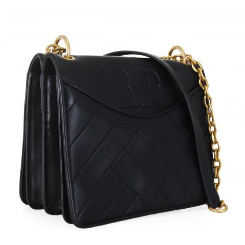 Sell Tory Burch Alexa Quilted Convertible Bag - Black 