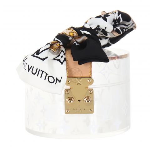 Louis Vuitton Scott Box with Silk Bandeau – Clips Archive