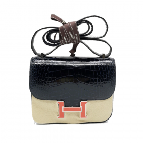 Sell Hermès Vintage 2in1 Herbag 31 Bag - Black/Cream