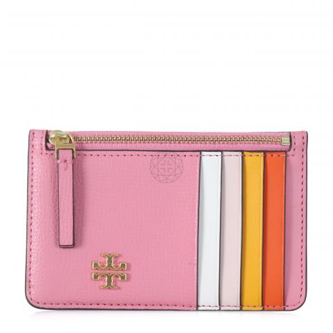 Sell Tory Burch Color-Block Perry Card Case - Pink/Multicolor |  