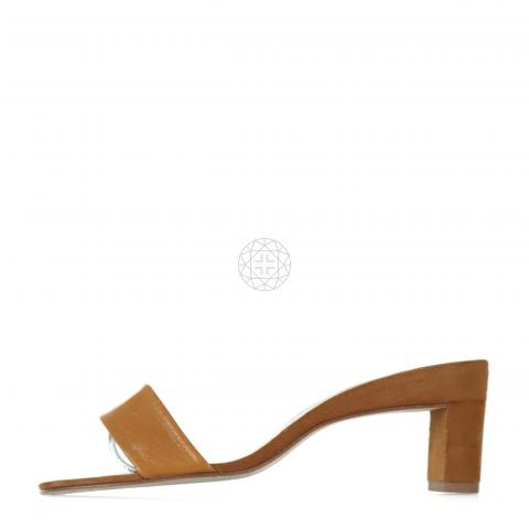 Sell Loewe Suede Slide Heeled Sandals 