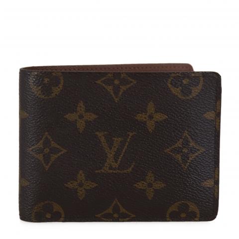 Louis Vuitton brown Monogram Multiple Bifold Wallet