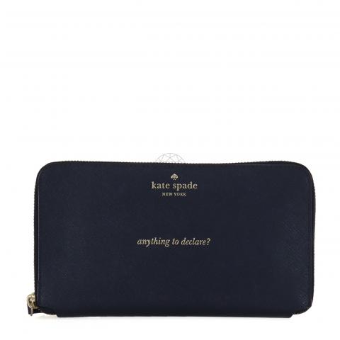 Kate spade black wallet on sale sale