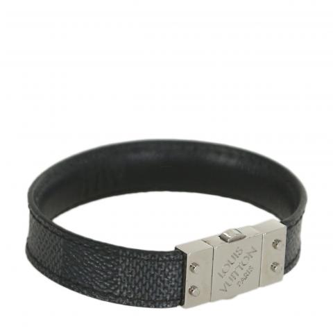Louis Vuitton Sign It Bracelet Damier Graphite Bracelet Unb 
