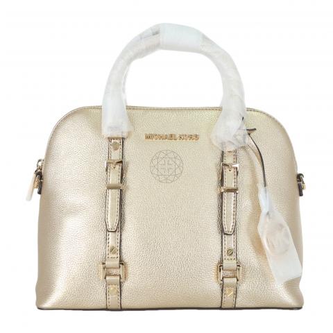 Sell Michael by Michael Kors Bedford Legacy Dome Satchel - Gold |  