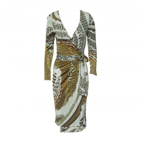 Emilio pucci wrap dress best sale