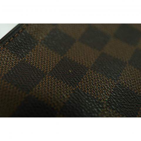 Louis Vuitton Brown Damier Ebene Brooklyn MM Cloth ref.139369 - Joli Closet