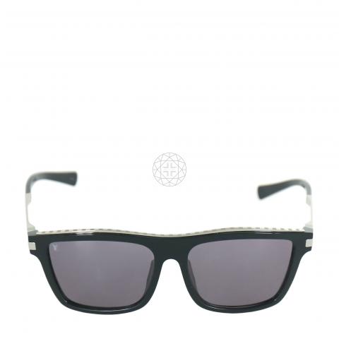 Prada UNISEX - Sunglasses - black/gradient grey vintage/black - Zalando.ie