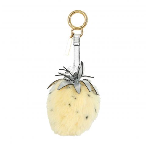 Sell Fendi Fur Strawberry Charm Yellow HuntStreet