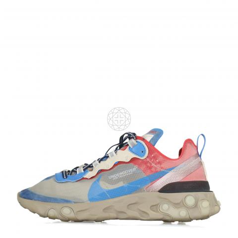 Nike x Undercover React - Blue/Grey/Red/Colorless | HuntStreet.com